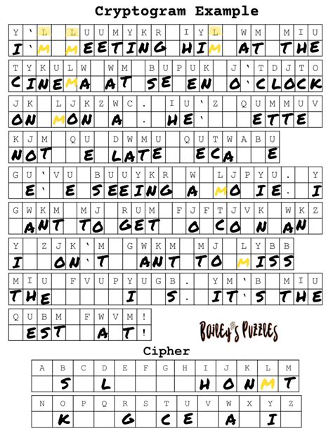 cryptogram game|Cryptograms .